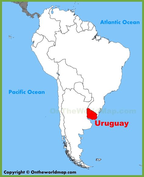 where is uruguay located.